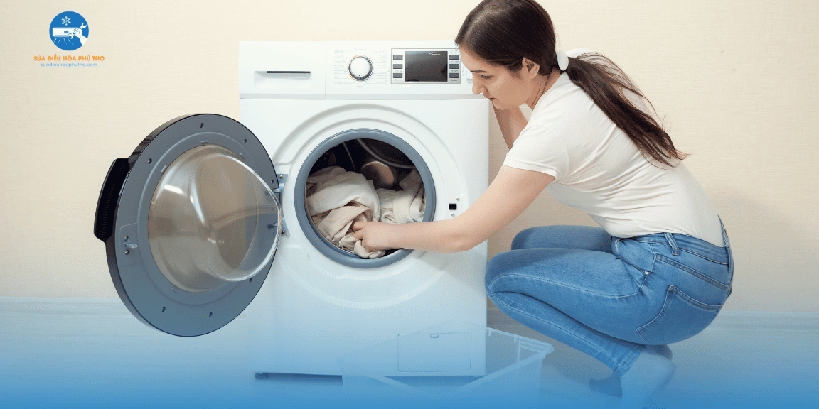 Vệ sinh máy giặt lồng ngang | Hướng dẫn cách làm sạch triệt để tại nhà